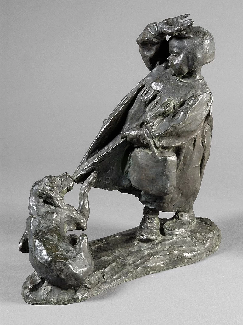 Bimbo col cane - Museo Civico di Modena